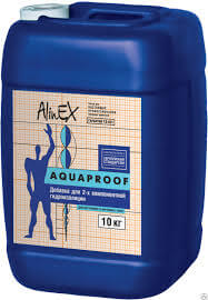 Гидроизоляция двухком (жид) «Alinex» AQUAPROOF (10кг)