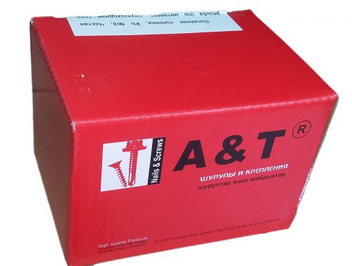Саморезы по металлу с буром «A&T» 4.2*50 (530г)