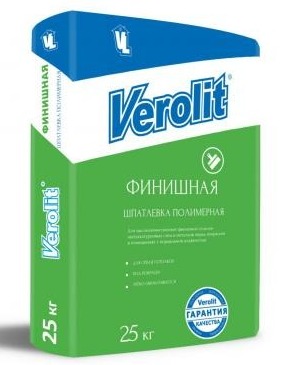 Шпатлевка Финишная полимерная «Verolit» (25кг)